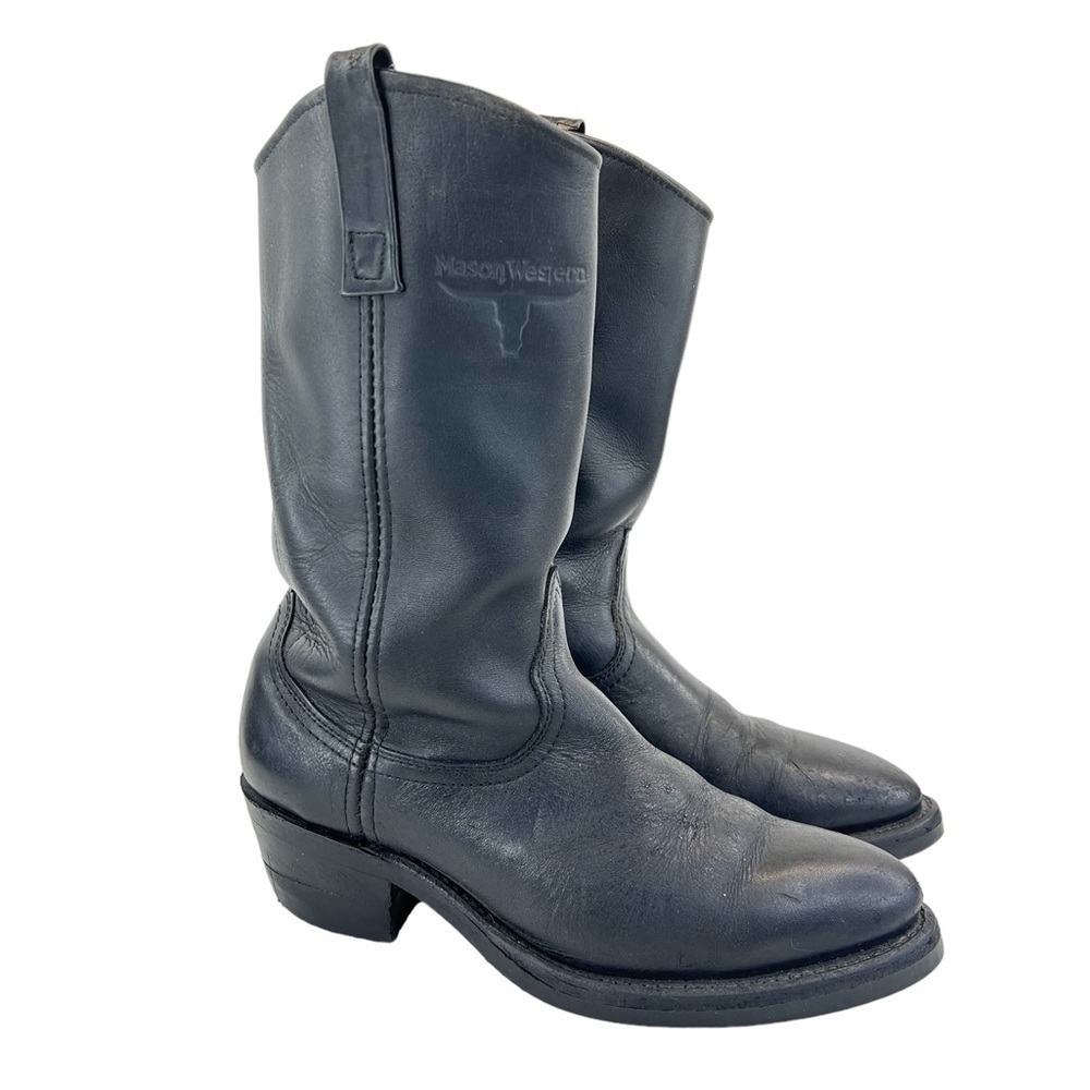 Mason Western Men’s Riding Cowboy Western Boots